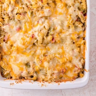 Hatch Green Chile Chicken Casserole – Creamy, Cheesy, Easy