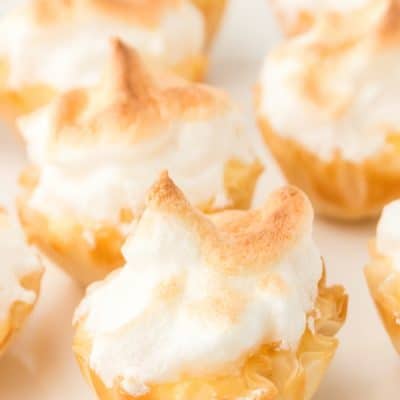 Lemon Meringue Mini Pies