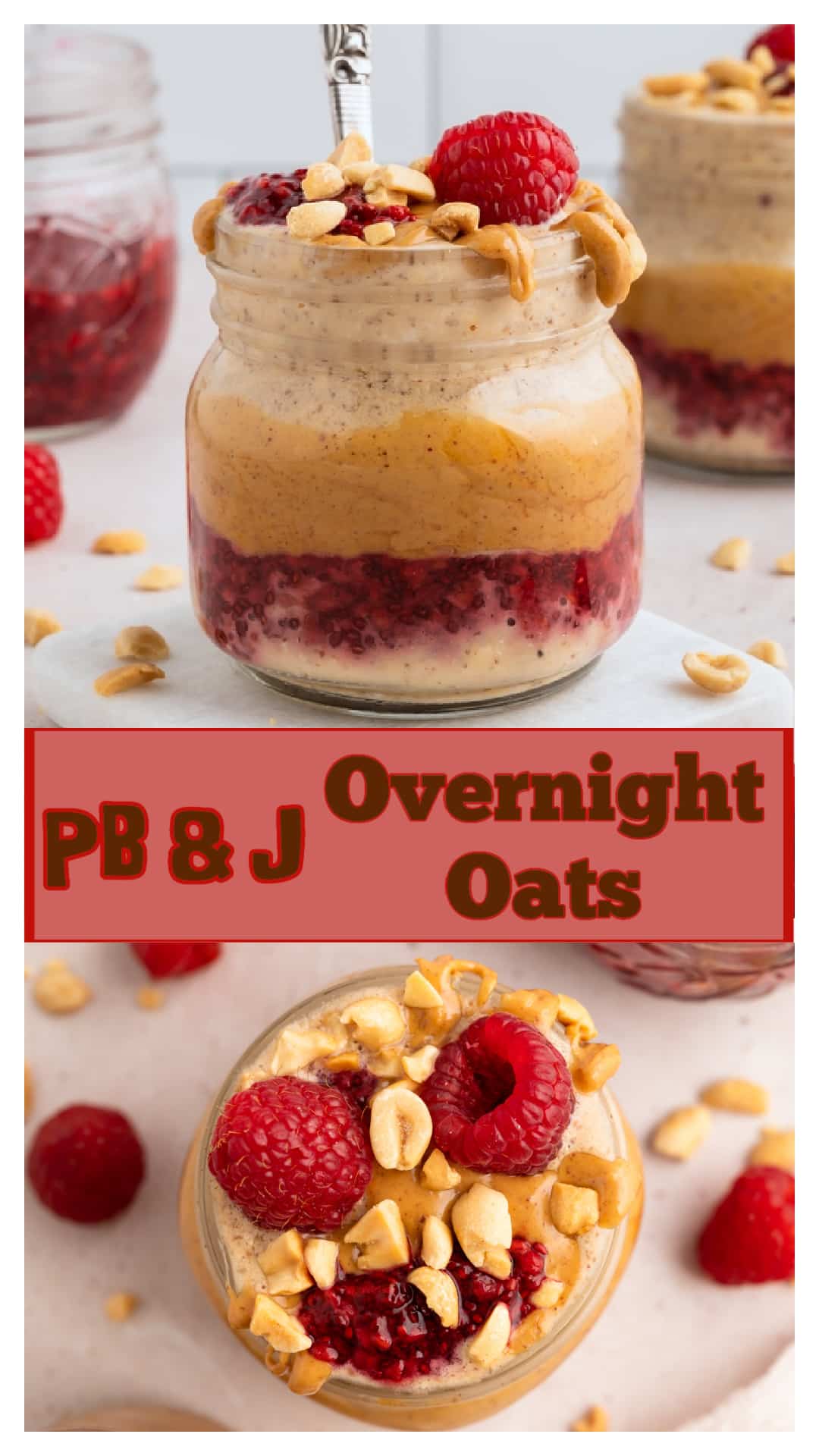 These Peanut Butter and Jelly Overnight Oats are a simple and delicious breakfast option. Made with almond milk, peanut butter powder, and ground flax, this wholesome recipe is perfect for busy mornings. The classic peanut butter and jelly combo adds a comforting touch, and it’s easily customizable with your favorite jam and toppings. Prepare the night before for a quick, grab-and-go breakfast that’s both nutritious and satisfying. via @cmpollak1