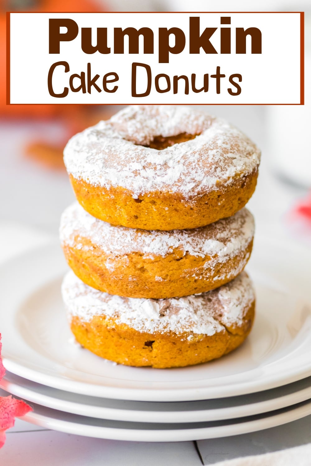 These pumpkin cake donuts bring a little cozy fall flavor to your mornings. They’re just the right amount of sweet, perfect with a cup of coffee or tea. via @cmpollak1