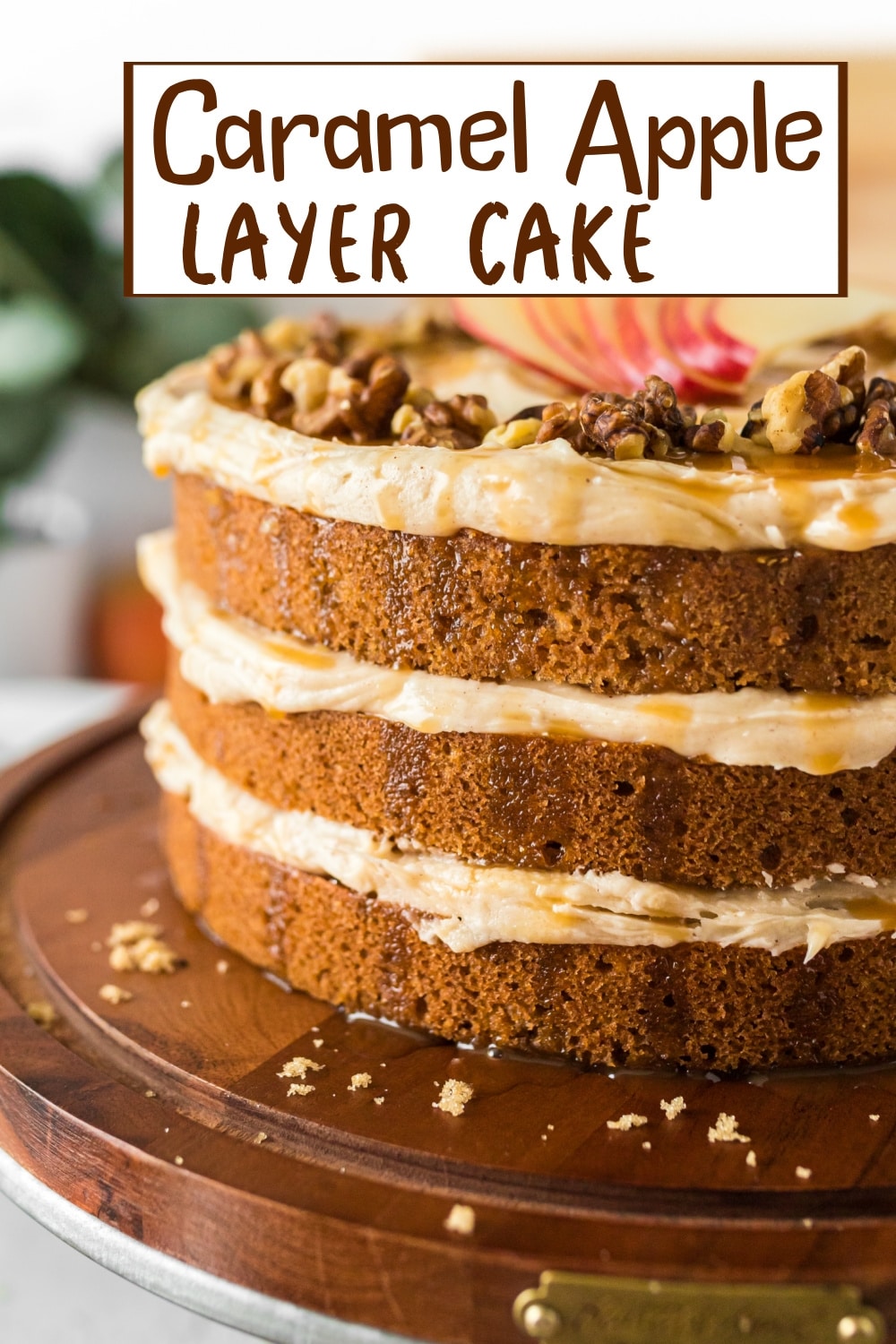 Indulge in the flavors of fall with this moist caramel apple layer cake recipe. Featuring spiced apple layers generously frosted and drizzled with rich caramel, it's the perfect treat for Thanksgiving or any autumn gathering. Follow the step-by-step guide to create this delicious twist on a classic apple cake, and impress guests with a comforting and indulgent seasonal favorite. via @cmpollak1