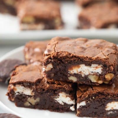 peppermint patty brownies