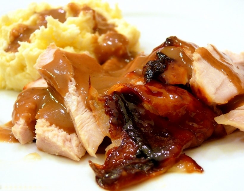 maple glazed turkey breast