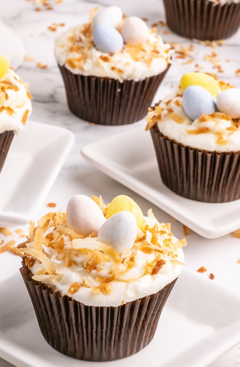 carrot cake cupcake