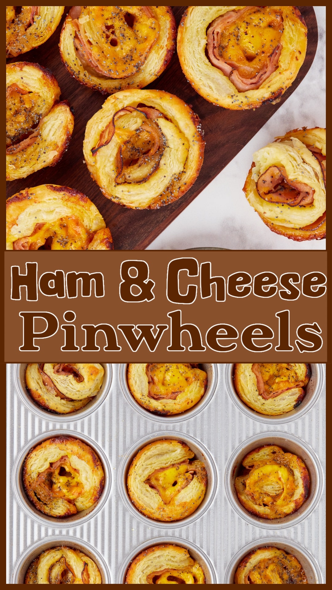 These ham and cheese pinwheels are the perfect snack for any casual get-together or game day. Made with flaky puff pastry, deli ham, and melty Colby Jack cheese, they're quick to make and full of flavor. With a sweet and savory glaze, they’re guaranteed to be a hit at your next gathering. via @cmpollak1