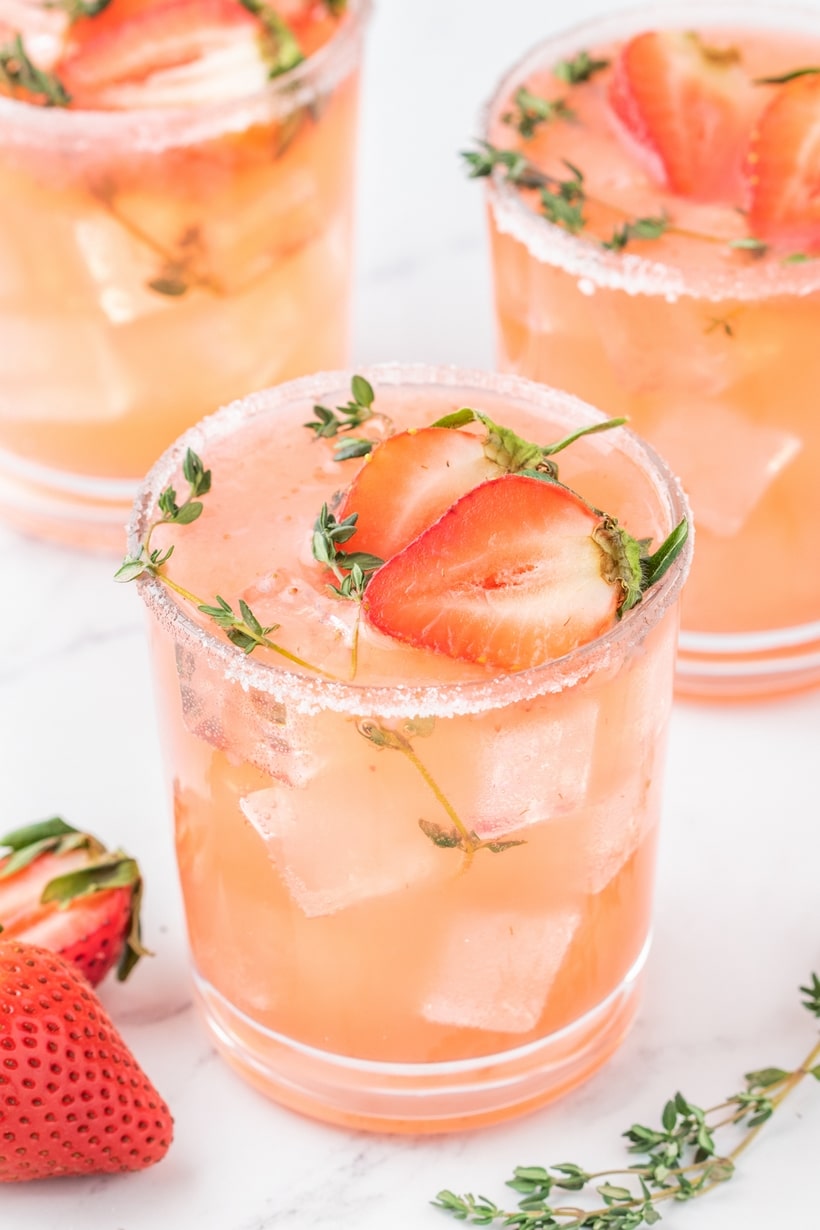 Strawberry Grapefruit Paloma strawberry grapefruit paloma