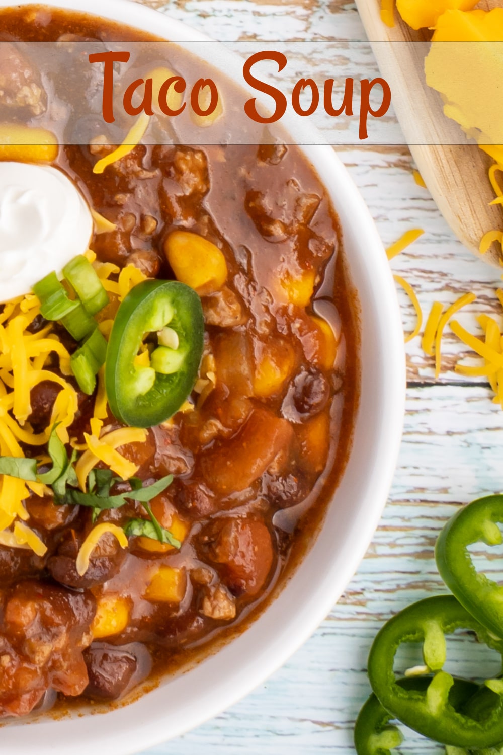 Taco soup that’s hearty, budget-friendly, and takes inspiration from my favorite chili. With a tomato-salsa base, taco-seasoned beef, and a little crunch from corn and black beans, it’s a satisfying twist on classic tacos in soup form. Perfect for cozy meals without breaking the bank. via @cmpollak1