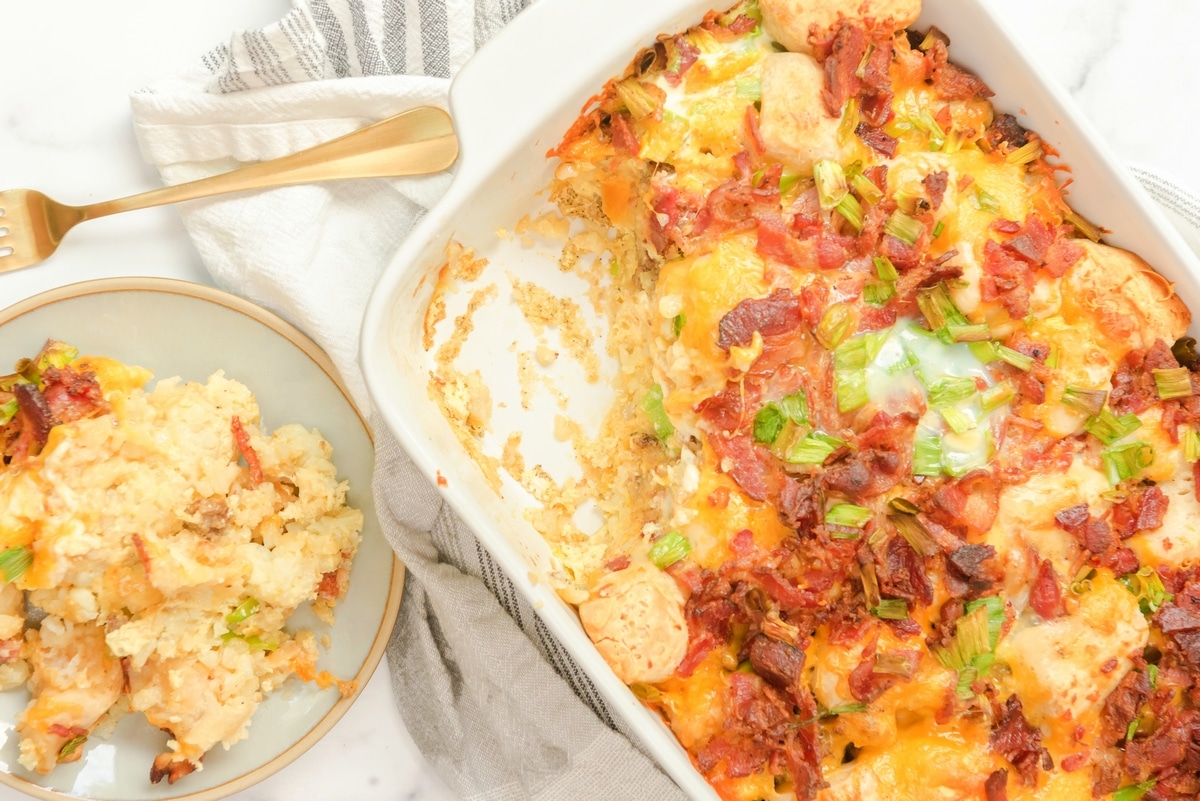 make ahead breakfast casserole