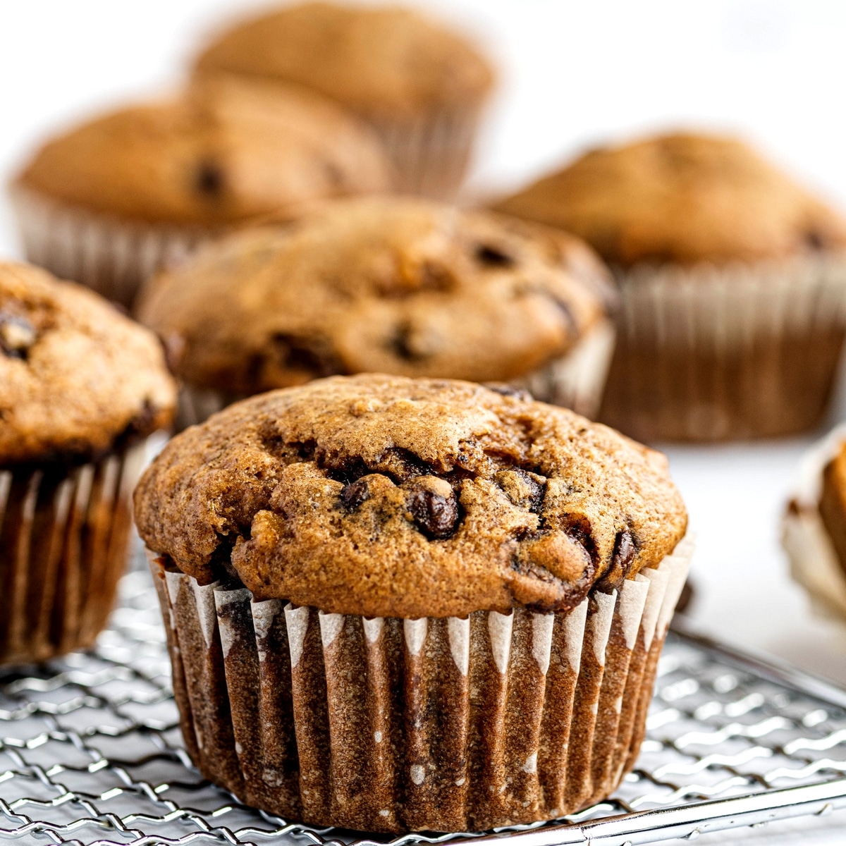Chocolate Chip Banana Muffins