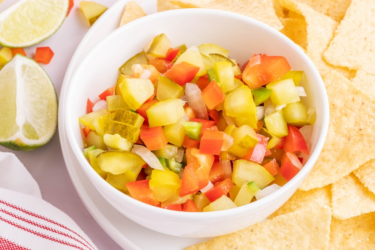 dill pickle salsa