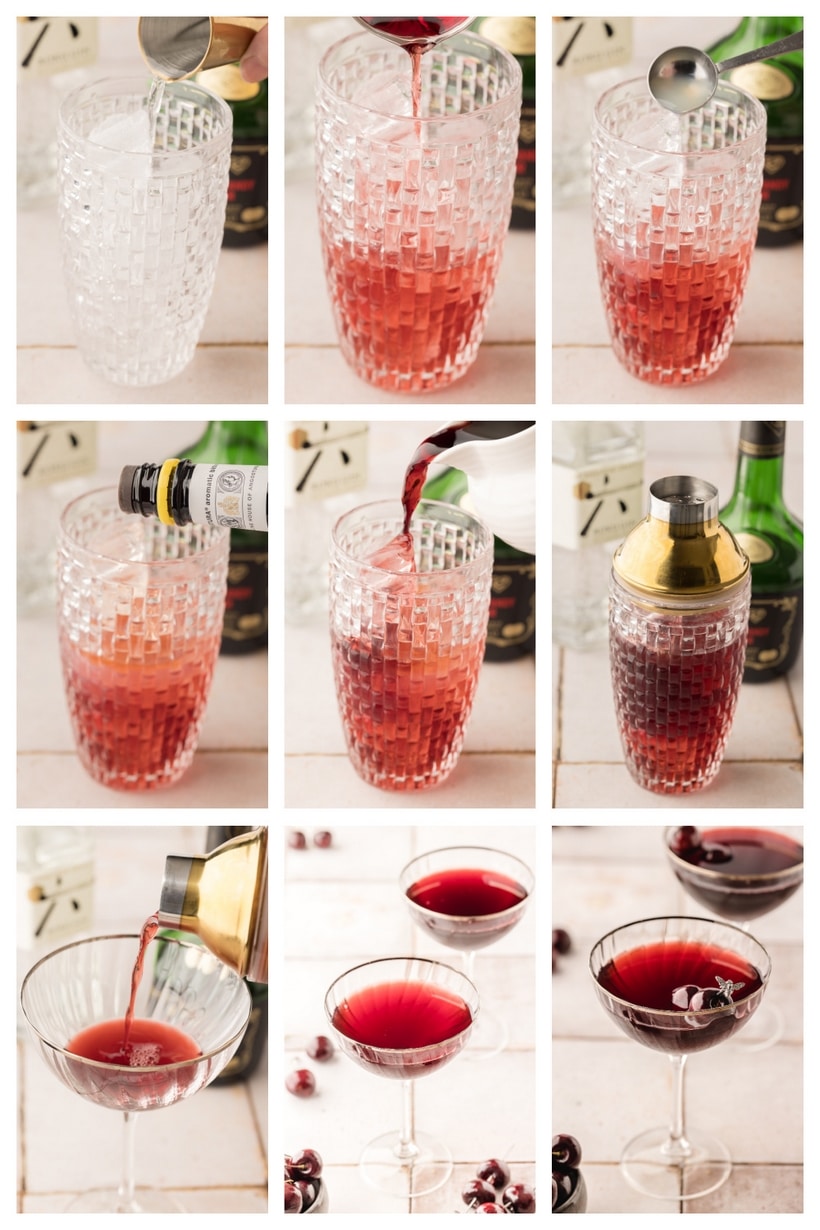 This sophisticated and unique version of a Cherry Martini is like no other you've experienced. Its incredibly punchy, but velvety, cherry flavor profile is balanced and its crimson, red color is captivating. Edible glitter is optional, but recommended if you're wanting to make a bold statement. cherry brandy recipes