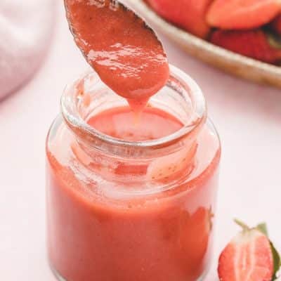 strawberry sauce