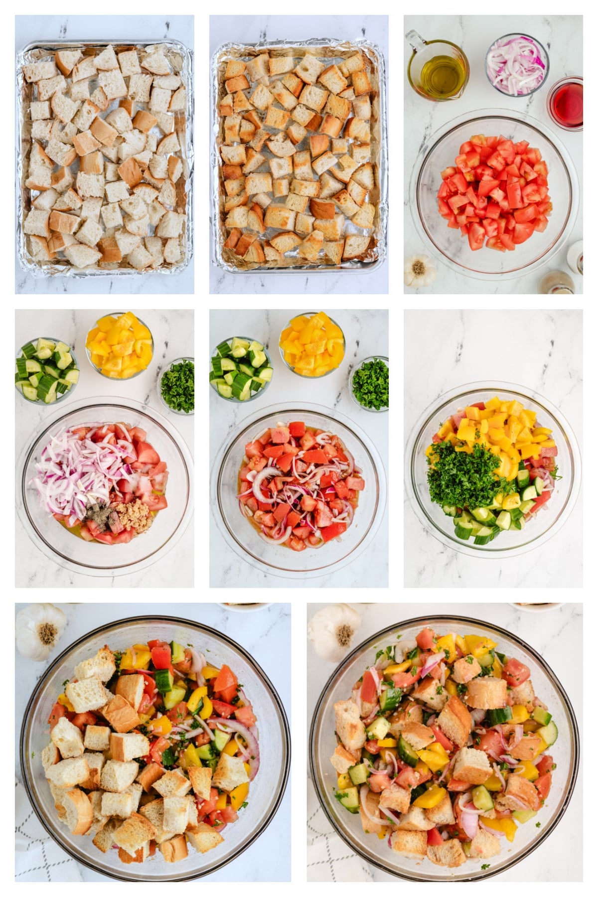Panzanella, or Italian bread salad, is a Tuscan favorite that's hard to resist. It's all about that perfect combo of crusty, day-old bread soaking up the juices from the ripest, juiciest tomatoes—once you start, it's impossible to stop. how to make it