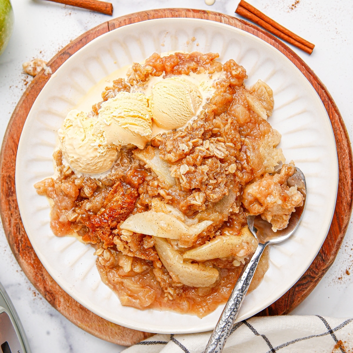 crockpot apple crisp