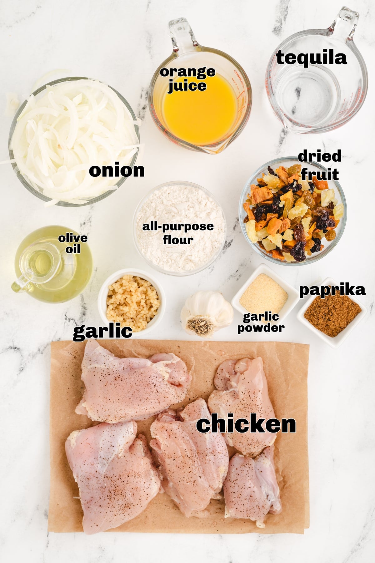 When it’s time to switch up chicken night, this margarita chicken has a spiced coating and a zesty tequila sauce that keeps things interesting and totally family-friendly. ingredients