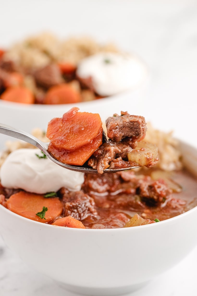 tomato based beef stew 