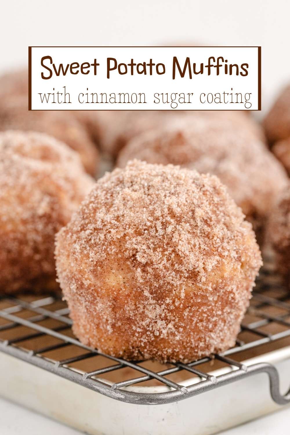 These sweet potato muffins are perfect for breakfast—cakey, spiced, and made for chilly mornings. With a buttery cinnamon-sugar finish, they bring all the doughnut vibes without the frying via @cmpollak1
