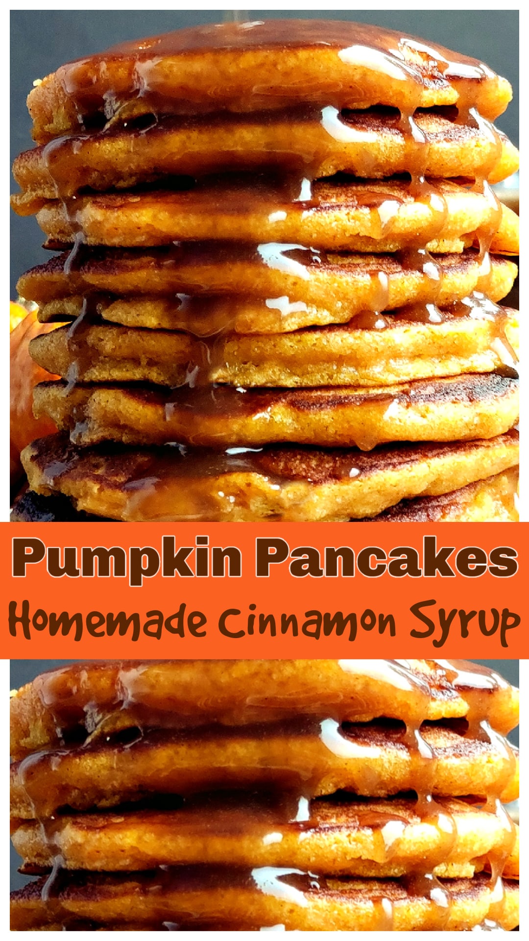 Fluffy pumpkin pancakes made with pumpkin purée, cinnamon, nutmeg, and ginger, then topped with homemade cinnamon syrup. These pumpkin pancakes cook up thick, soft, and full of pumpkin flavor. Serve them warm for breakfast or brunch, or freeze a batch for easy fall mornings. Learn how to make fluffy pumpkin pancakes with cinnamon syrup that stay light and tender every time. via @cmpollak1