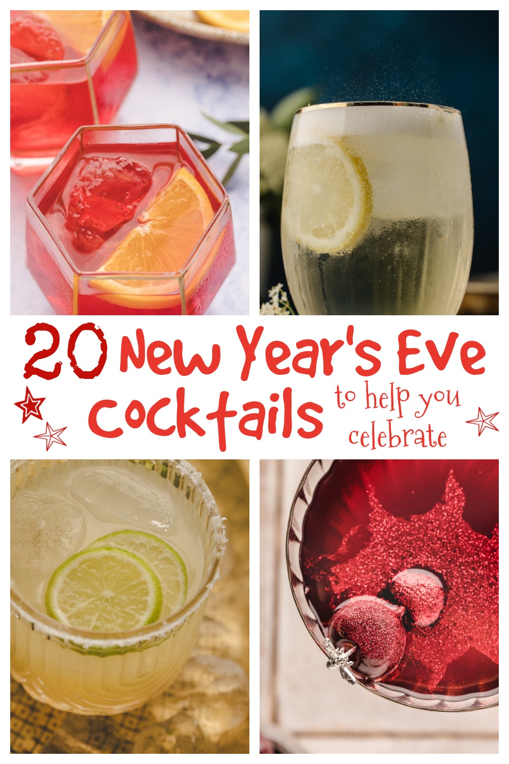 Get ready to ring in the new year with these 20 cocktails that are perfect for any celebration. From festive flavors to classic favorites, there's something here for everyone. via @cmpollak1