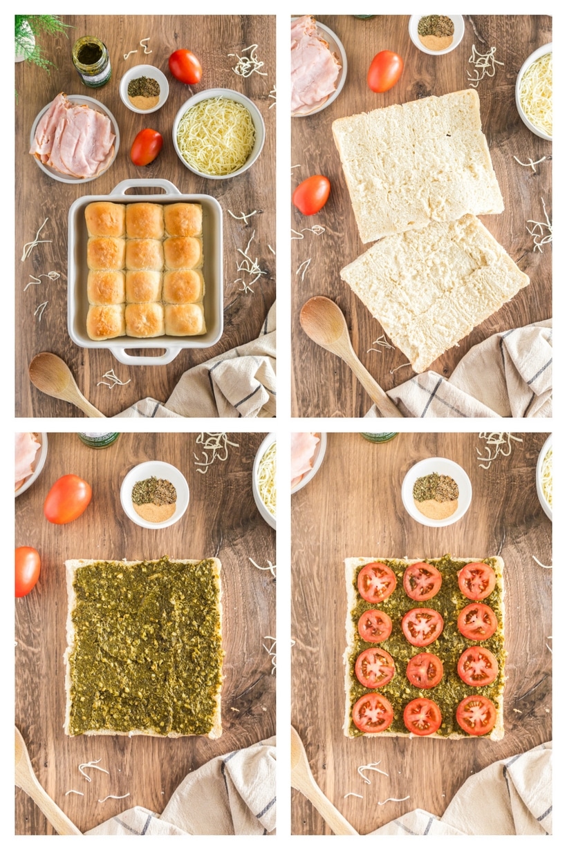 step by step pull apart slider instructions