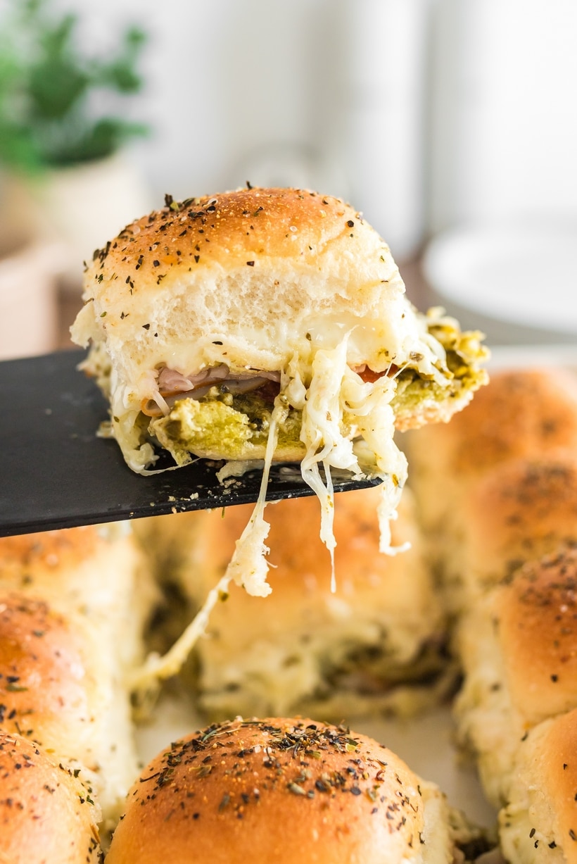 italian sliders with cheese
