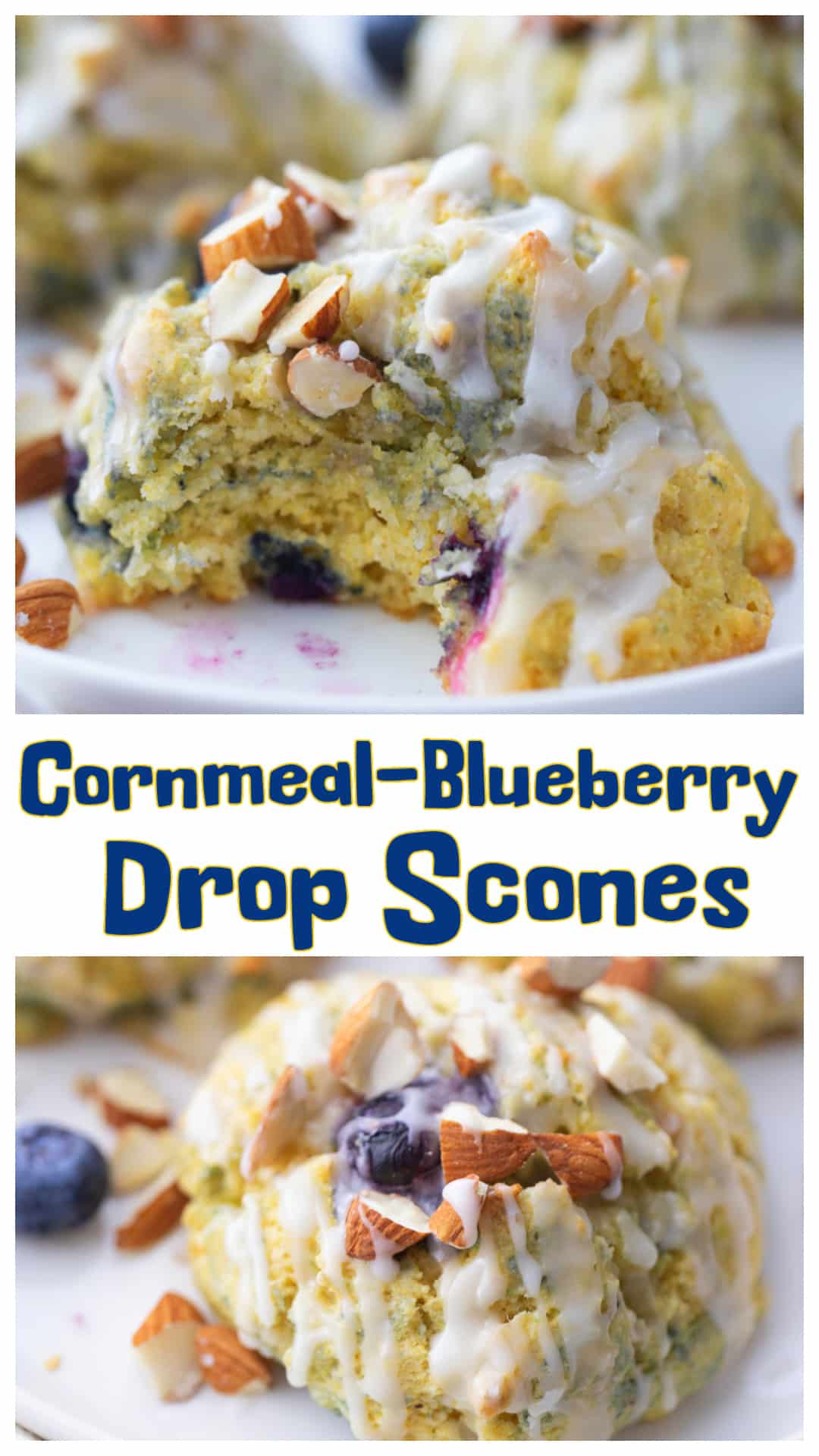 These cornmeal-blueberry drop scones are easy to make with frozen blueberries, adding a burst of sweetness in every bite. The cornmeal gives them a slight crunch, while the lime zest and glaze bring a bright, zesty finish. No kneading or shaping—just stir, drop, and bake. Perfect for Easter brunch, Mother’s Day, or a springtime gathering, these scones pair well with coffee or tea. A simple, homemade treat that works year-round. via @cmpollak1