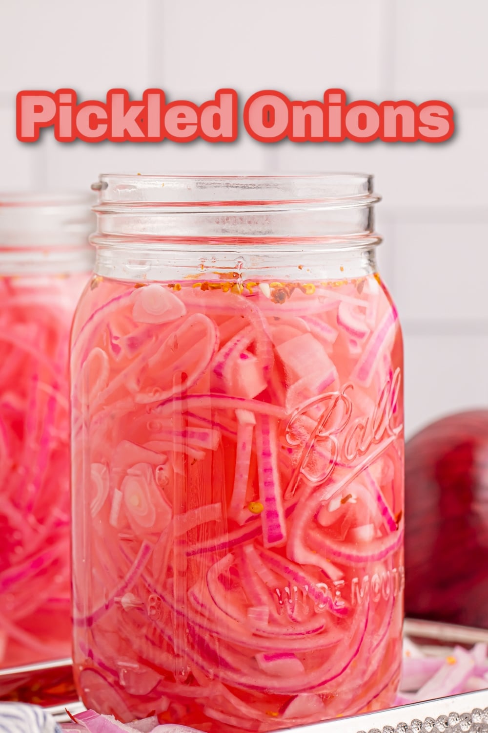 Spice up your meals with homemade pickled red onions. Learn how to make this quick and easy condiment that adds a burst of flavor. via @cmpollak1