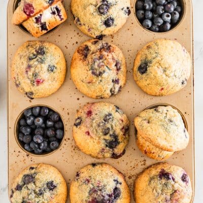 berry cream cheese muffins