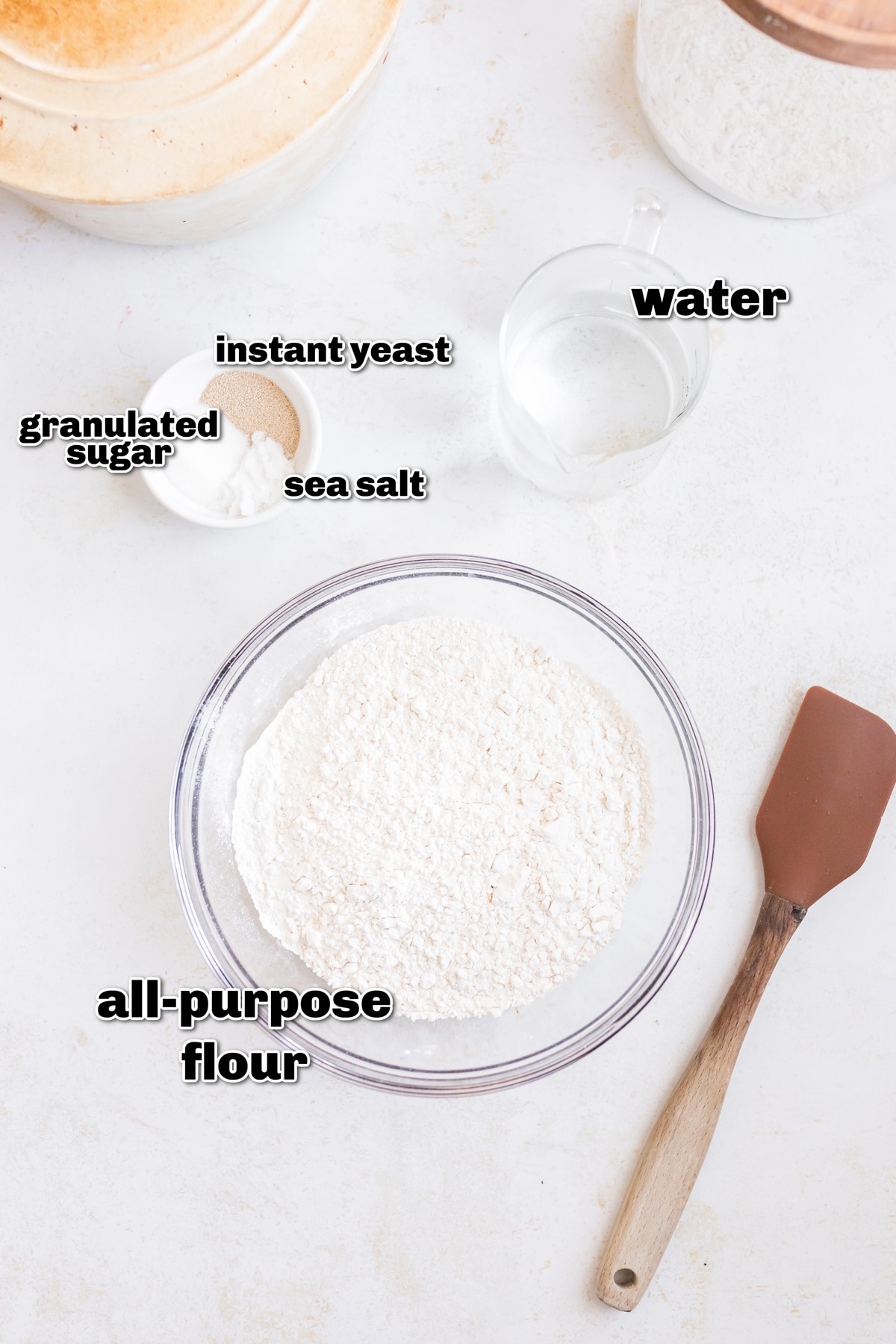 This Dutch oven bread is my simplest bread recipe to bake at home. With no kneading required, no starter to make, no mixer, and no special skills needed, you'll soon be making it daily. ingredients