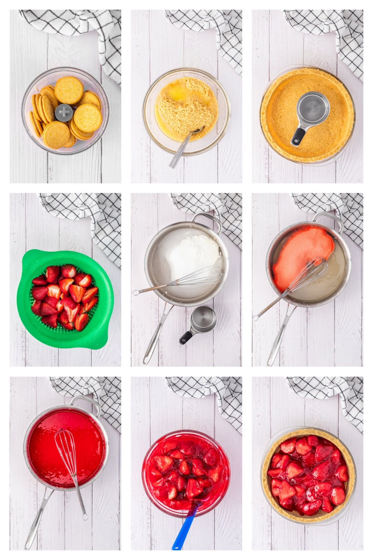 Satisfy your sweet tooth with a delicious fresh strawberry pie. This easy no-bake dessert is perfect for summer. how to make it