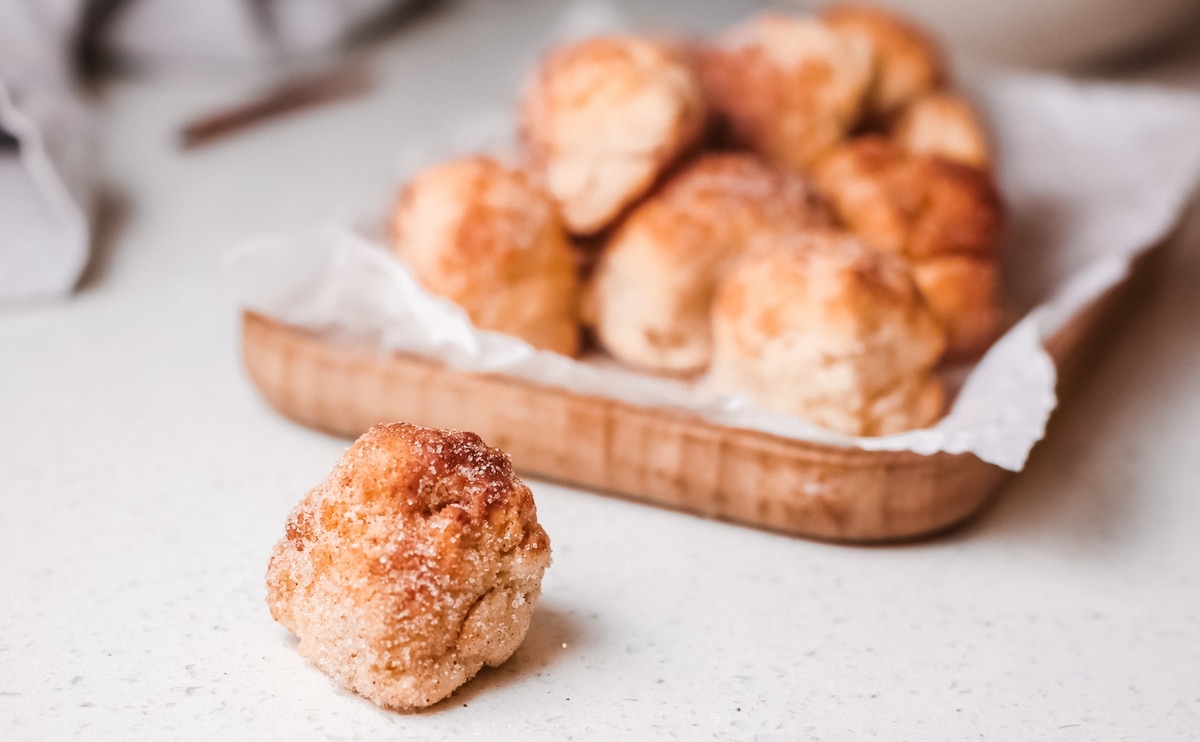 cinnamon sugar donut holes