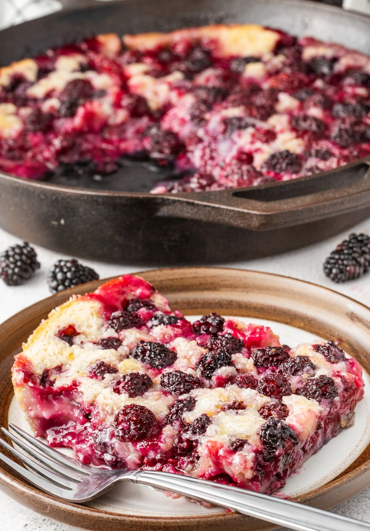 cobbler in a skillet