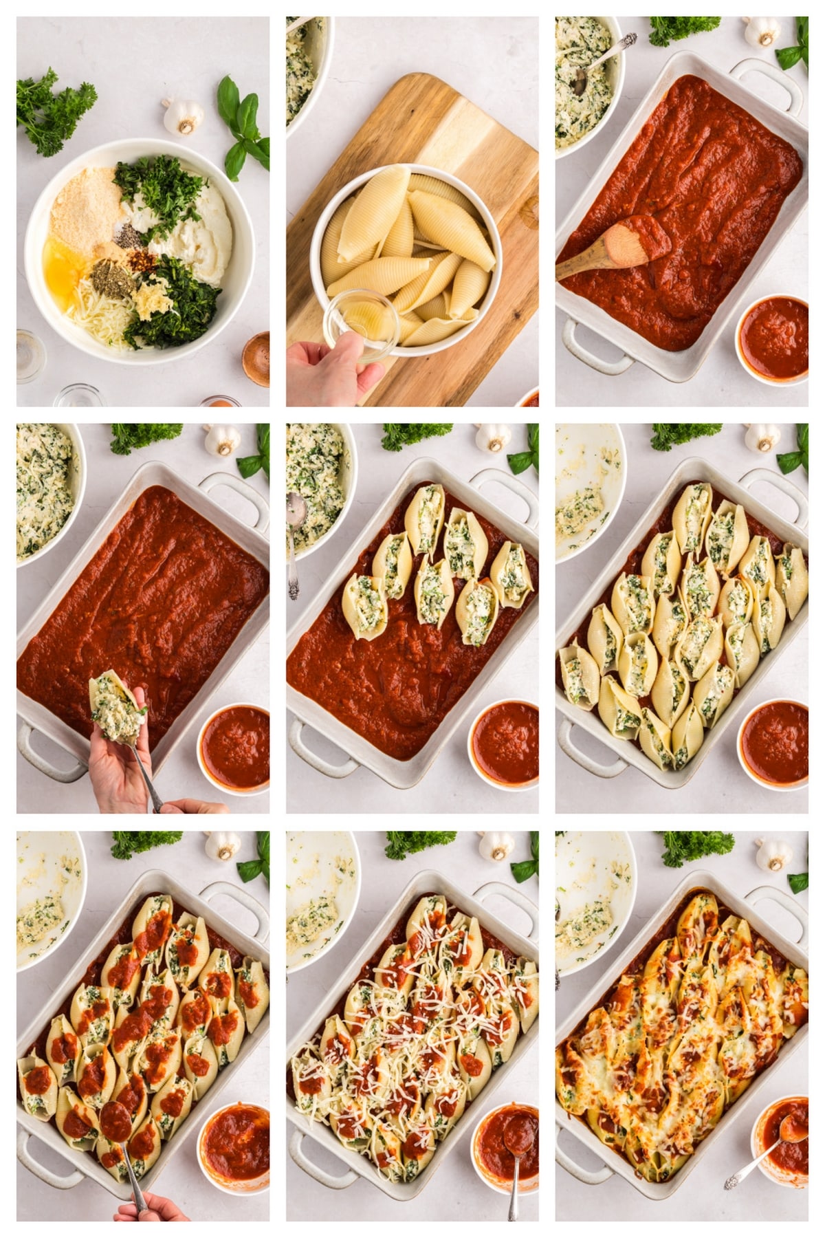 how to make stuffed shells