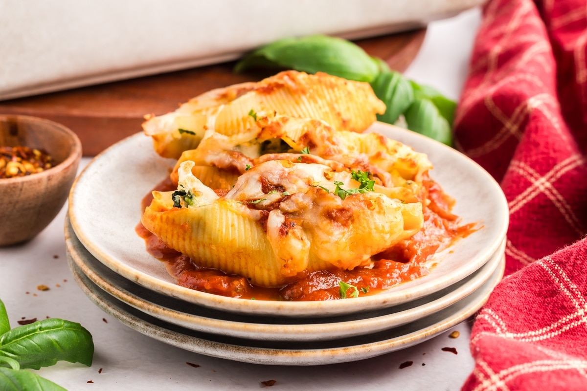 pasta shells with ricotta