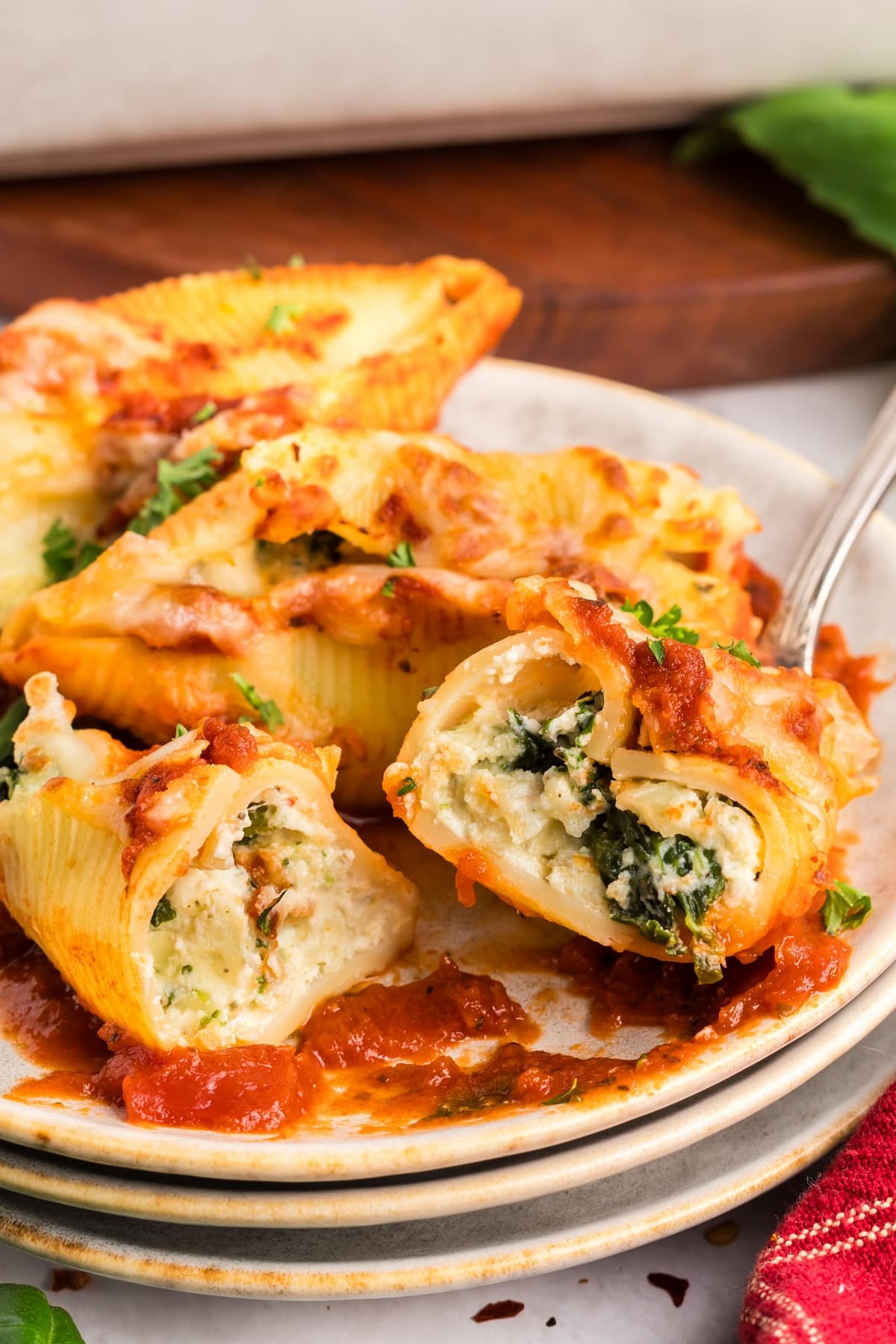 vegetarian shells