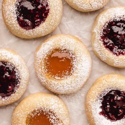 jam thumbprint cookies