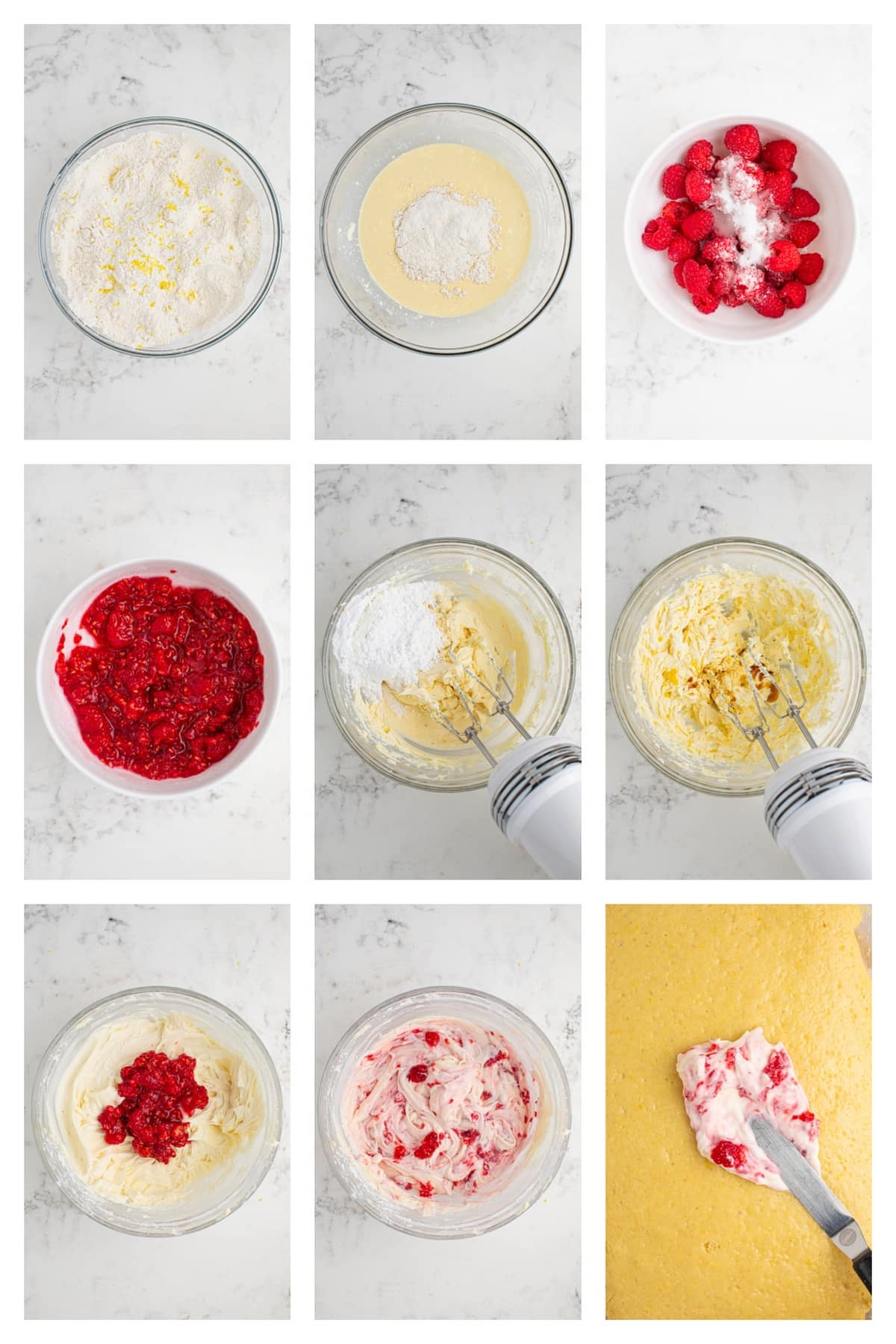 A buttermilk lemon raspberry frosted sheet cake made with —sun-ripened raspberries and tart lemon. It's one deliciously tender cake! how to make it step by step