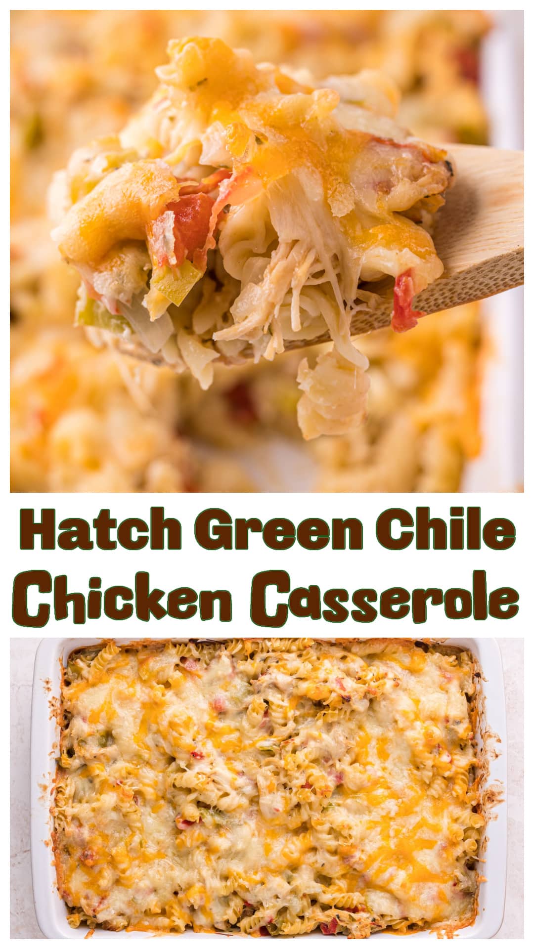 This creamy green chile chicken casserole is packed with smoky Hatch chiles, tender shredded chicken, and plenty of cheese. Whether you’re using fresh, frozen, or canned chiles, this easy casserole brings bold flavor to the table and holds up great for leftovers. A must-make when Hatch season rolls around. via @cmpollak1