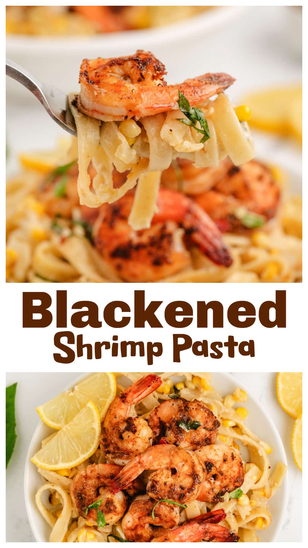 This blackened shrimp pasta with creamy corn fettuccine is a bold, flavor-packed dinner that feels restaurant-level but comes together easily at home. Grilled corn, seared shrimp, and a light cream sauce make it a fresh take on shrimp alfredo—perfect for anyone looking for a summer pasta recipe or a new way to make shrimp and corn pasta. Learn how to blacken shrimp, char corn, and get the perfect sauce texture using reserved pasta water. A must-try shrimp pasta variation. via @cmpollak1