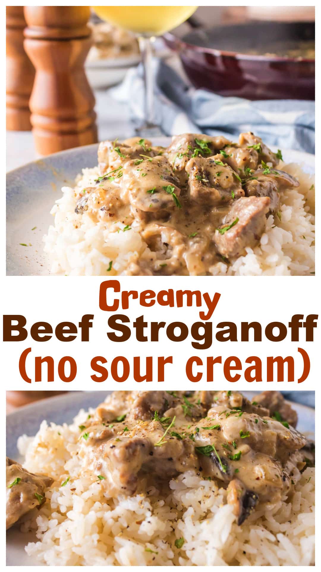 This creamy beef stroganoff skips the sour cream and uses heavy cream for a rich, smooth sauce that clings to tender beef. Easy enough for a weeknight but still feels like something special. Serve it over rice, noodles, or mashed potatoes—whatever you’ve got. This is a comfort food dinner that earns its spot in the rotation. via @cmpollak1