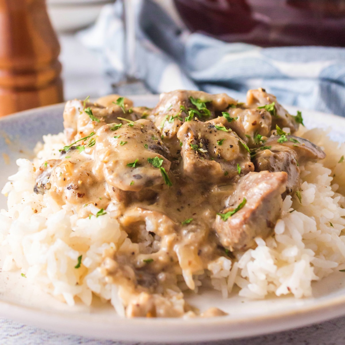 Creamy Beef Stroganoff (No Sour Cream)