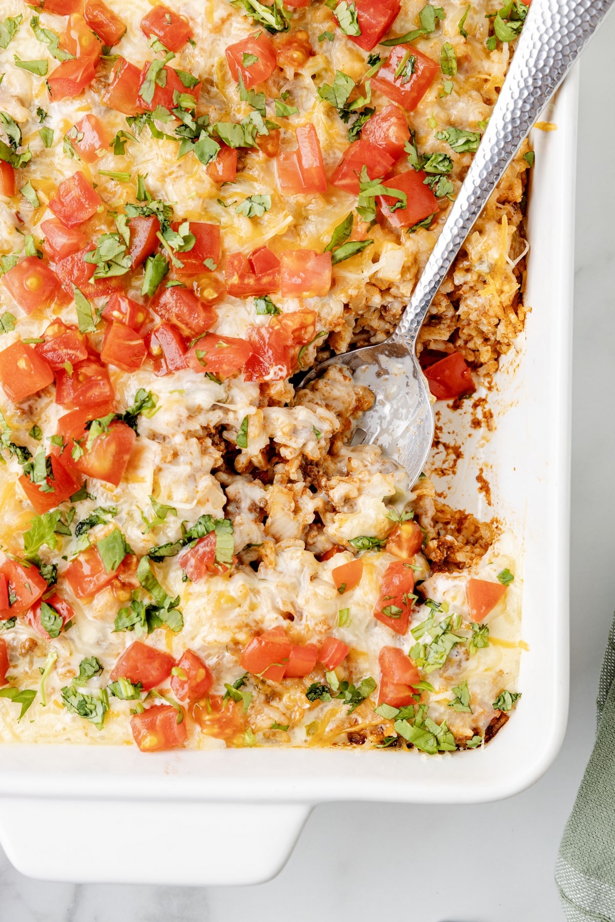 taco rice casserole
