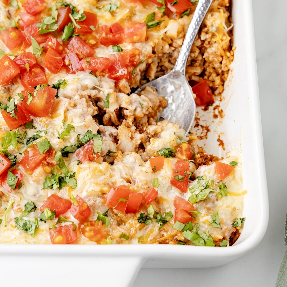 taco rice casserole