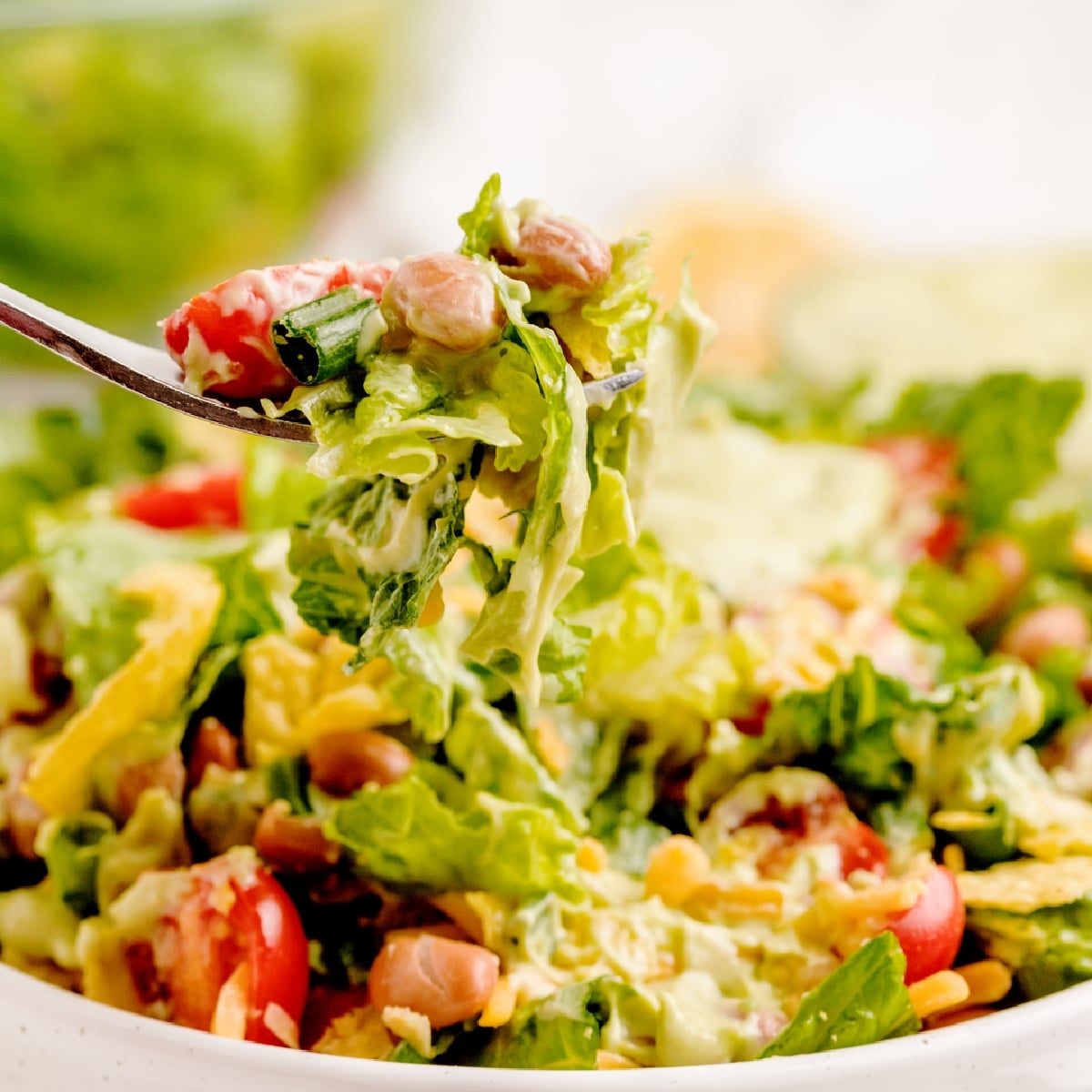 Creamy Mexican Avocado Dressing (and the Salad It Belongs On)