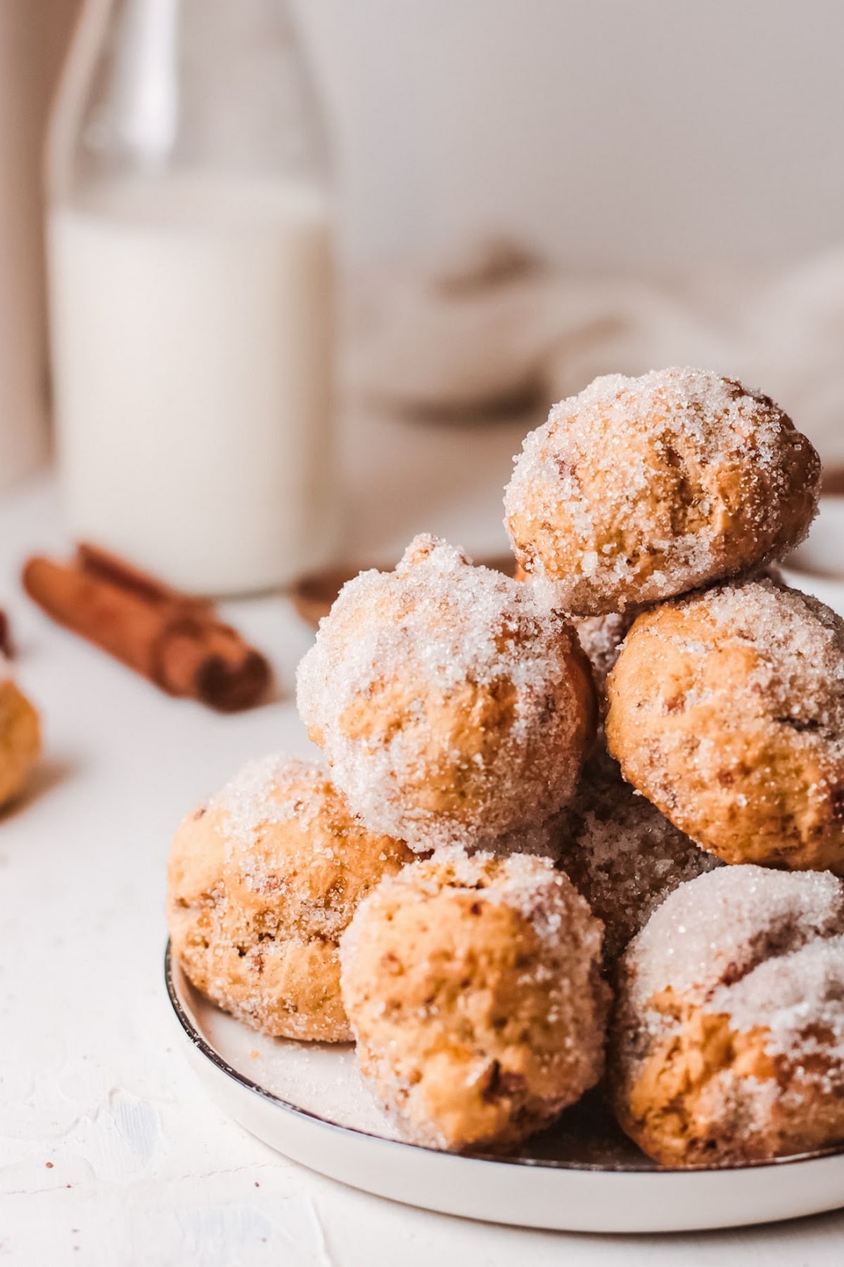 air fryer pumpkin donut holes