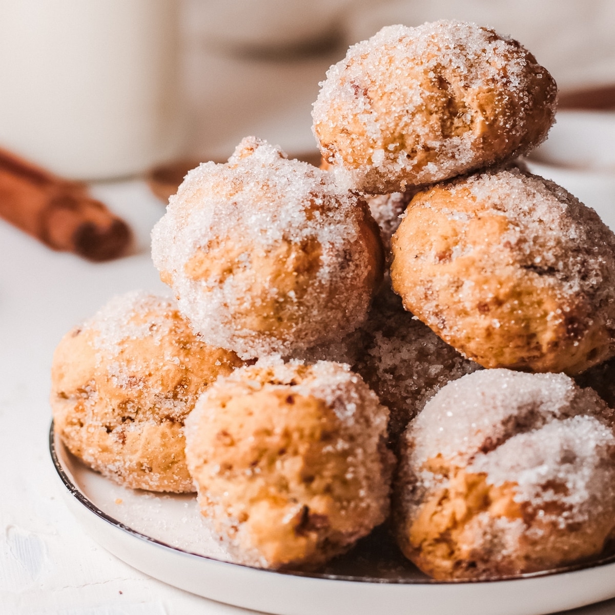 air fryer pumpkin donut holes