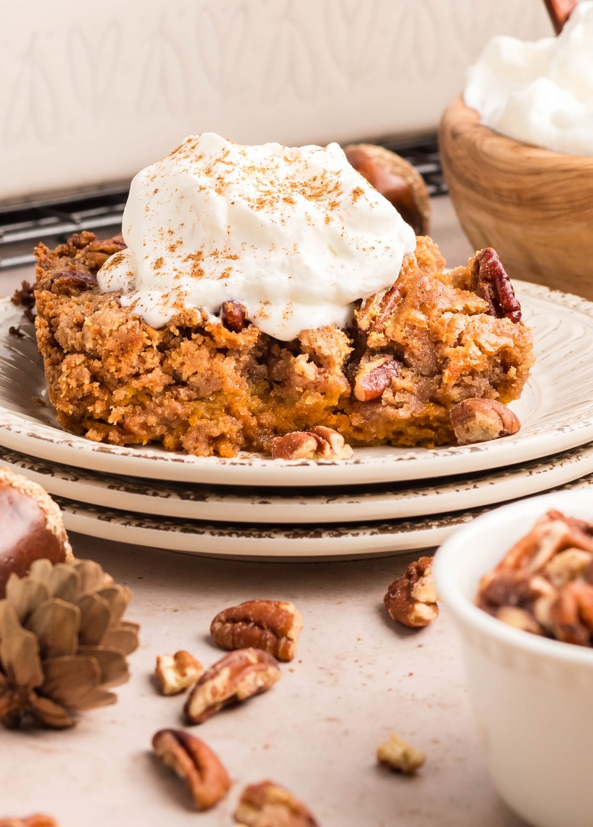 pumpkin dump cake
