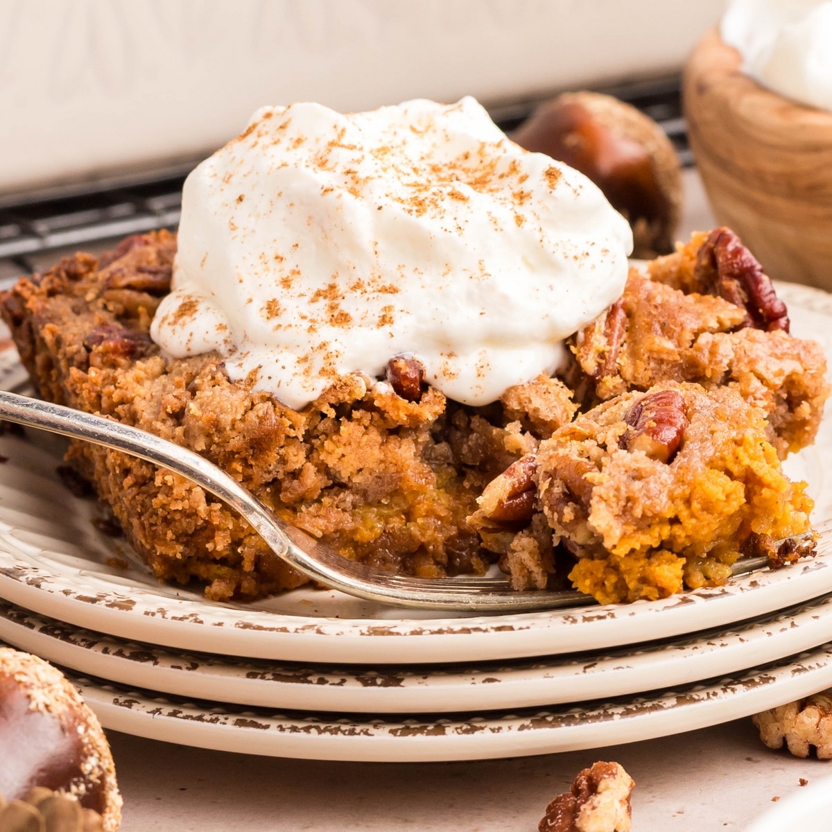 pumpkin dump cake