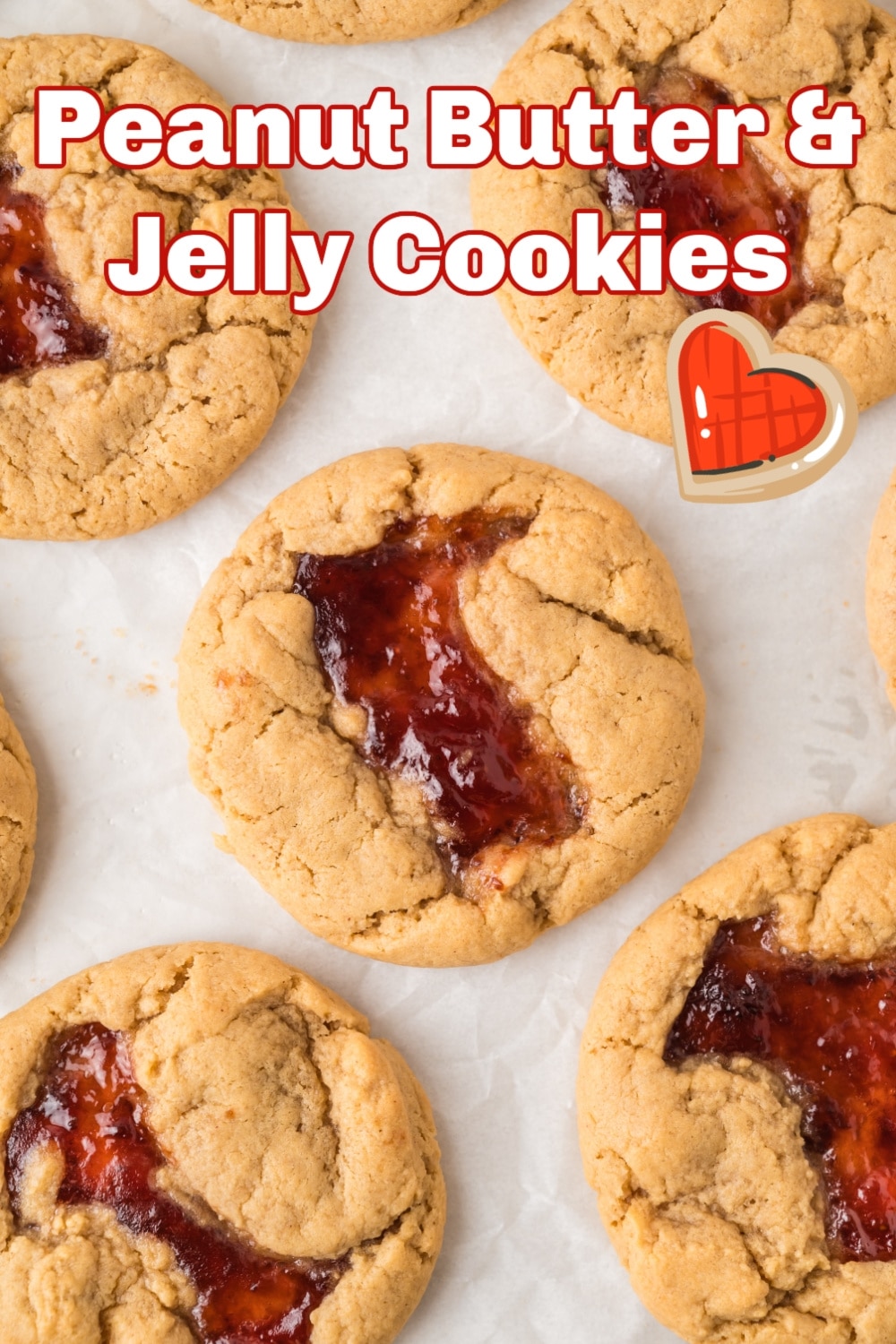 These soft, sweet peanut butter and jelly cookies are quick and easy to make, with no chilling time required. They offer a twist on the classic PB&J sandwich, combining creamy peanut butter and your choice of jelly in a chewy cookie form. Perfect for satisfying your PB&J cravings anytime. via @cmpollak1