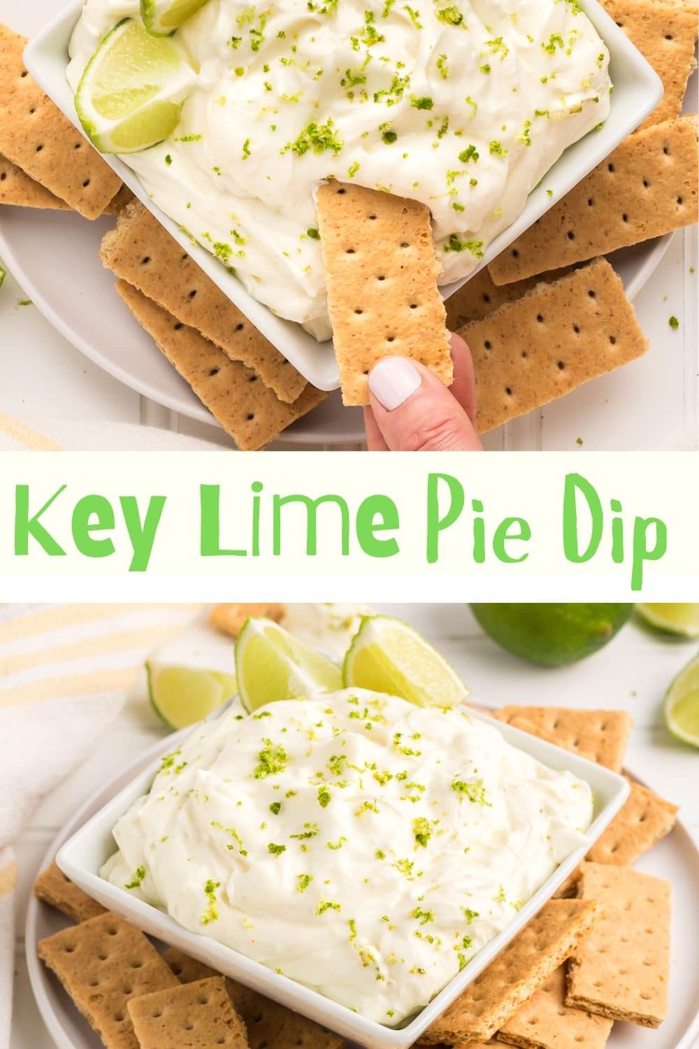 This Key Lime Pie Dip is a creamy, tangy dessert that’s perfect for any occasion. With its smooth texture and burst of lime flavor, it’s a quick and easy no-bake treat that everyone will love. Serve it with graham crackers, fresh fruit, or cookies for dipping, making it ideal for parties, gatherings, or just a simple dessert. This dip is a versatile and refreshing treat that’s sure to satisfy your sweet cravings. via @cmpollak1